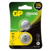 BATTAIA AL LITIO A BOTTONE 3V CR2430 (Blister 2 Pezzi)