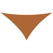 Vela Parasole | Telo Ombra | Vela da ombra solare Arancione e Marrone 7 x 5 x 5 m