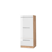 Vicco Set mobili bagno Bianco lucido 60 cm