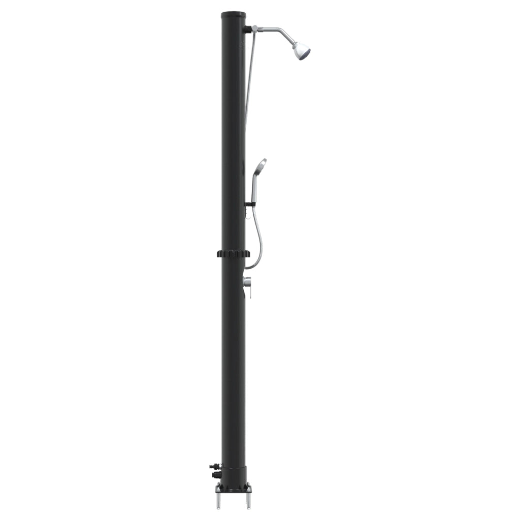 Doccia Solare All'aperto con Soffione Portatile 217 cm 20 L