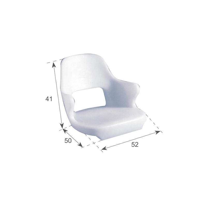 SCOCCA POLIETILENE BIANCO