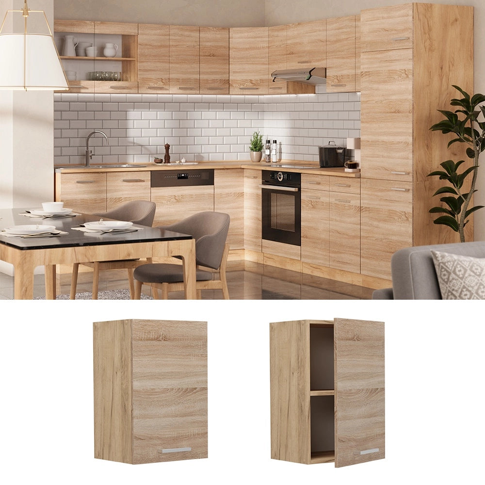 Pensile da cucina R-Line Sonoma/Rovere dorato 40 cm Vicco