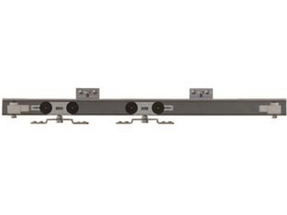 1pz kit porte scorrevoli binario alluminio cm230 porte cm111 130 portata cod:ferx.fer177795