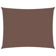 Parasole a Vela Oxford Rettangolare 2,5x4 m Marrone cod mxl 9948