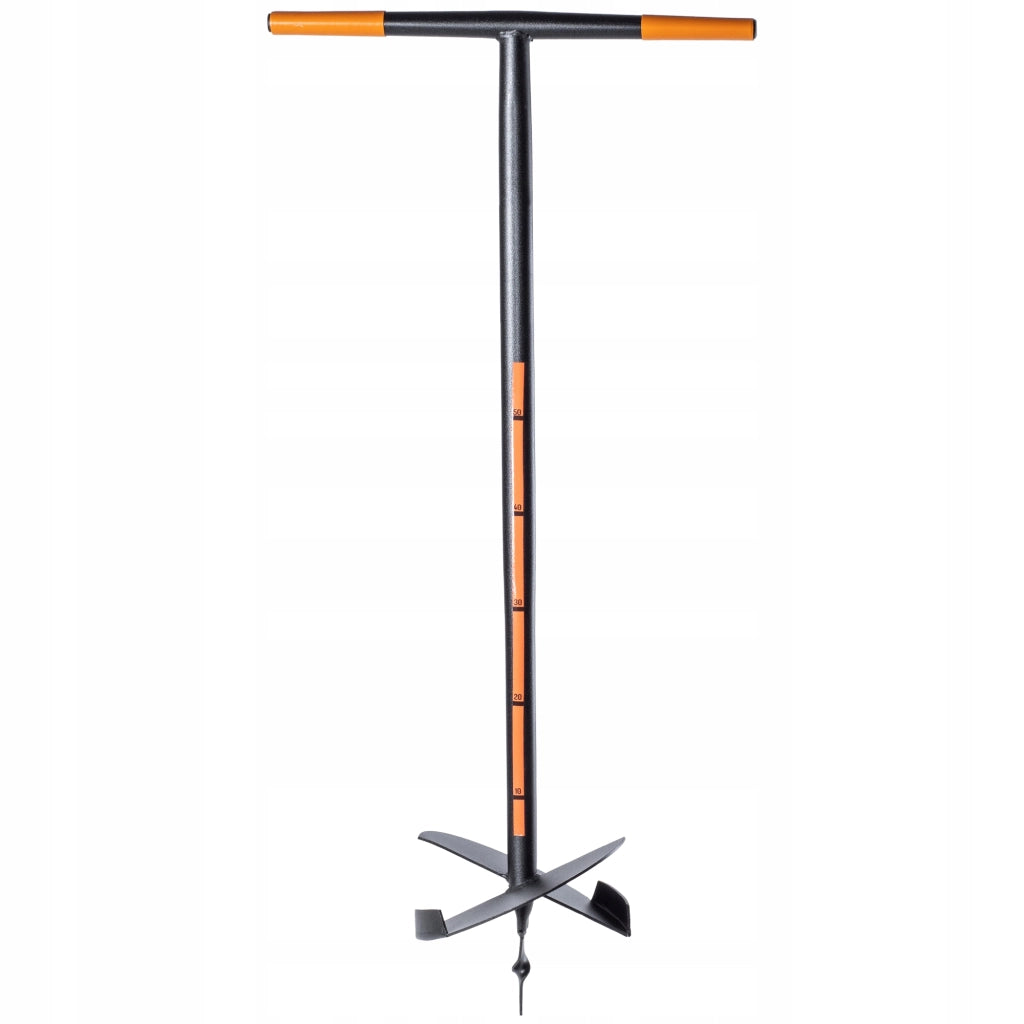 Trivella manuale KADAX da 250 mm per terreno, trapano per fori nel terreno, robusta trivella da giardino