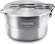 Pentola alluminio per cucina all'aperto set di cottura per campeggio e trekking
