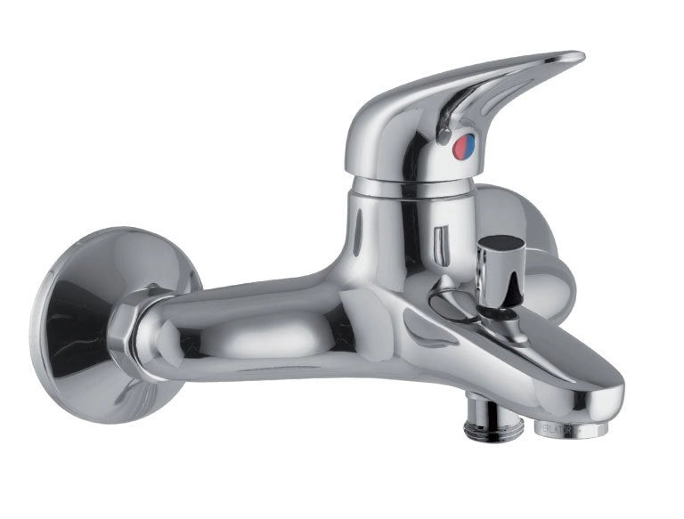 Miscelatore vasca esterno serie 18 cromato