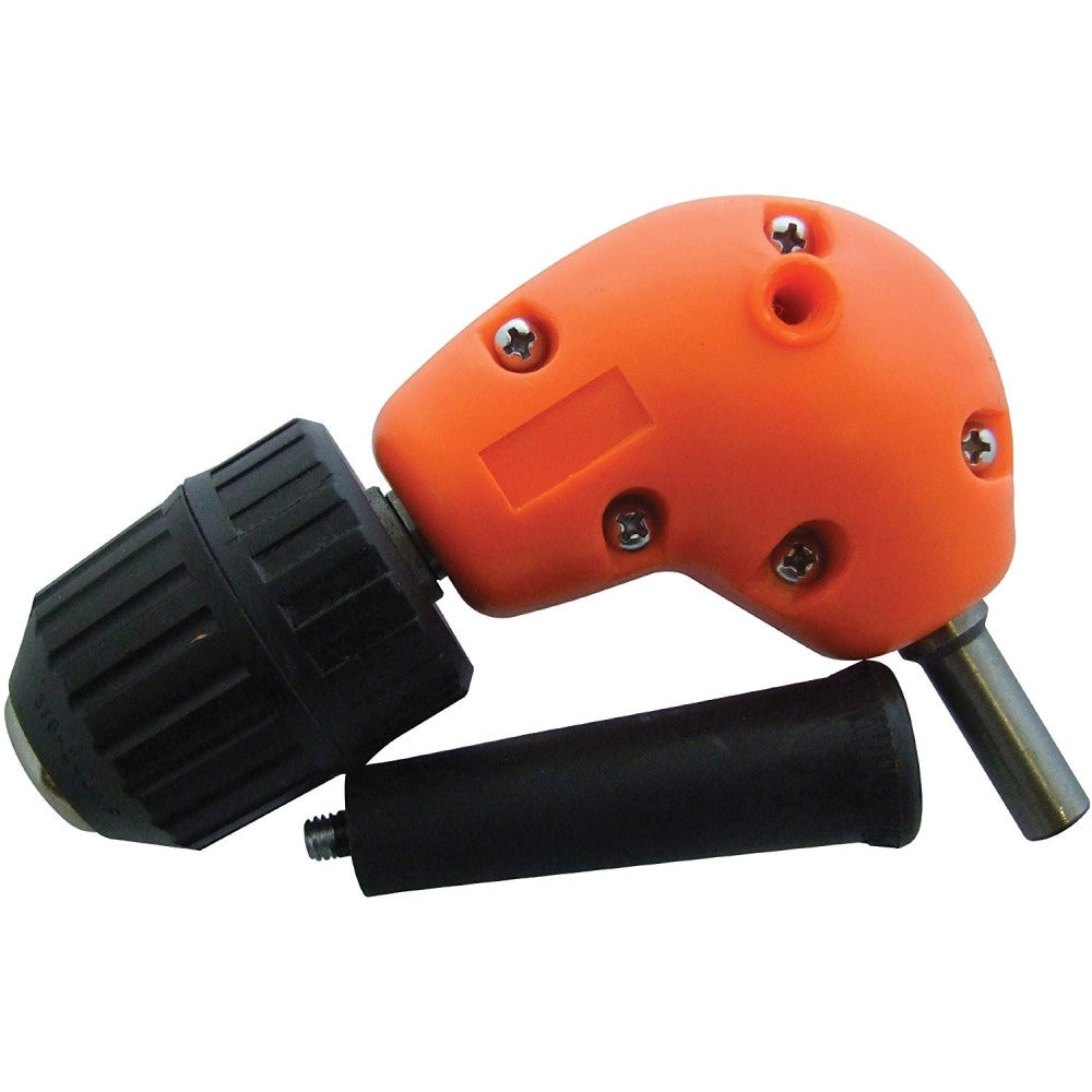 Trade Shop - Mandrino Autoserrante T Angolare Angolo 90° Per Trapano A Cremagliera 10mm 3/8" -