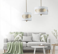 Lampada da parete House in Metallo Farn Oro