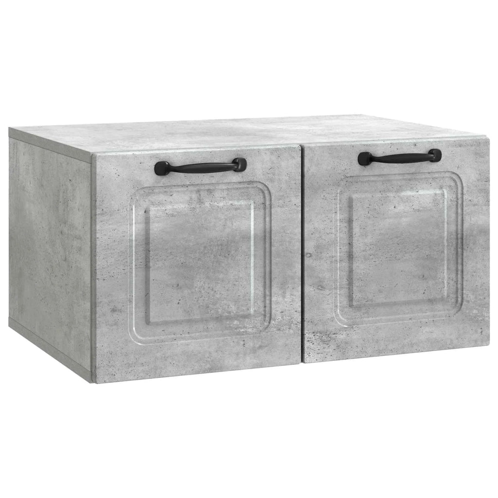 Mobile Porta TV da Muro Grigio Cemento 59,5 x 41 x 30 cm 899358