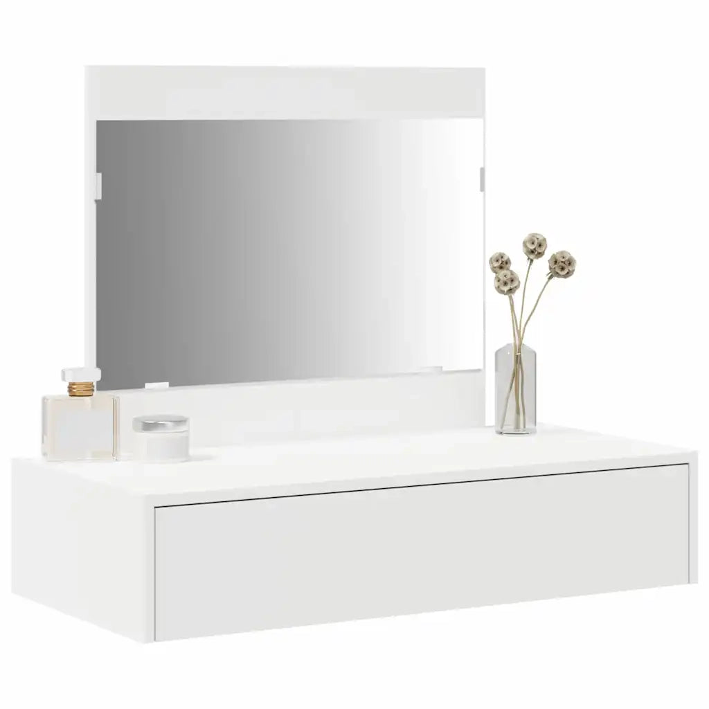Tavolo da Trucco Bianco 83 x 40 x 70 cm Legno multistrato 865199