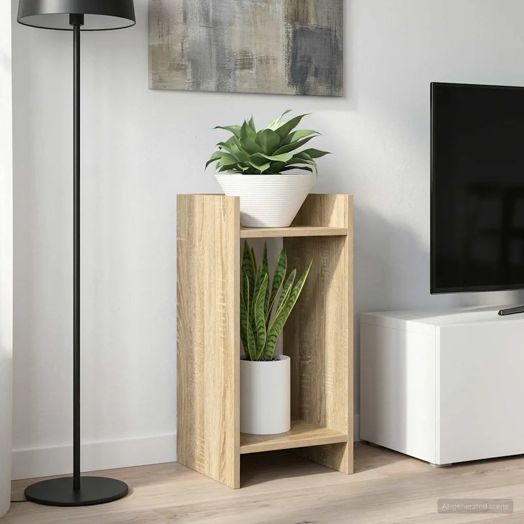 Supporto per piante Rovere Sonoma 30 x 30 x 60 cm