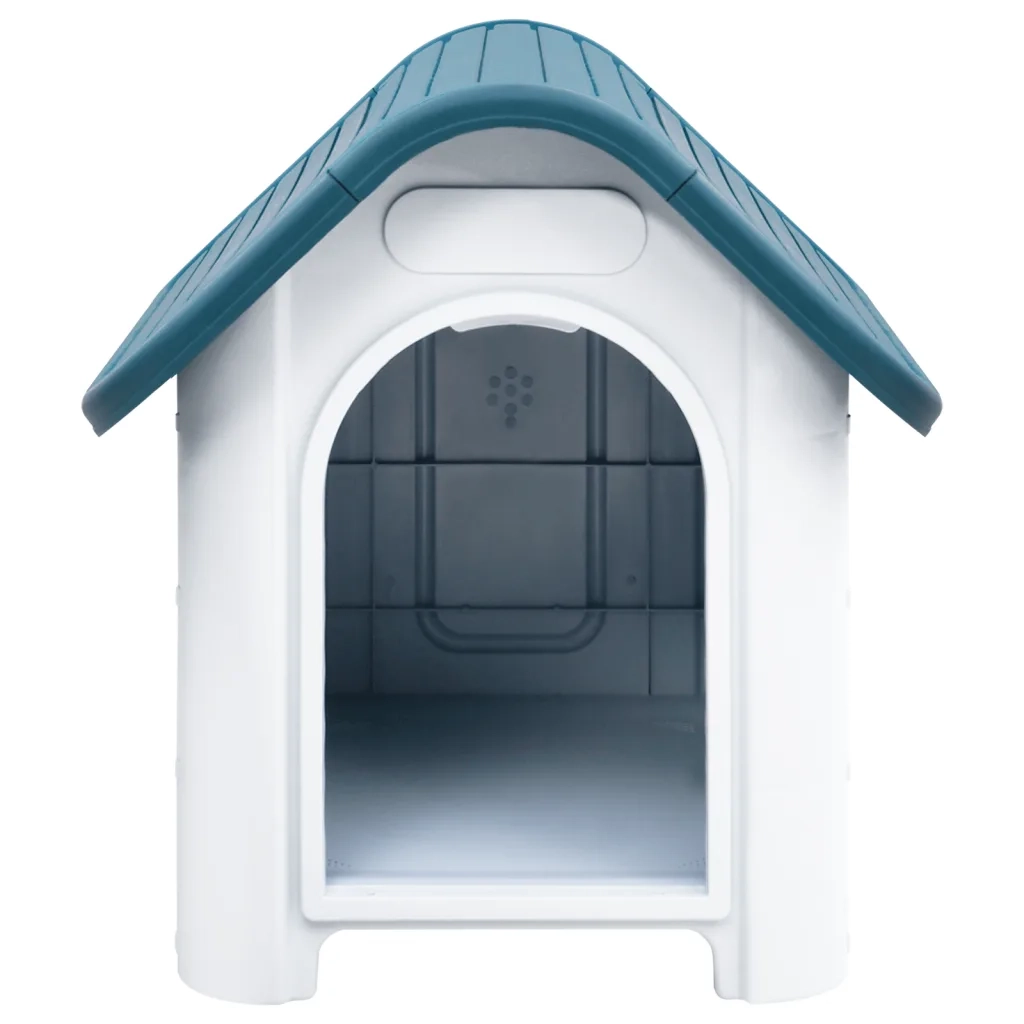 Casetta per Cani Blu 59x75x66 cm in Polipropilene cod mxl 60636