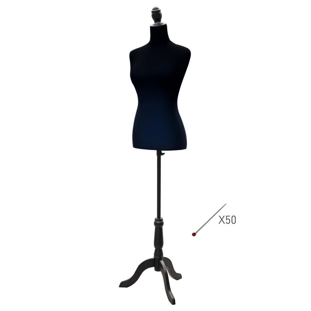 Manichino Sarti Moda Aggiustabile ¨C zephmum ¨C Nero 130-168 cm