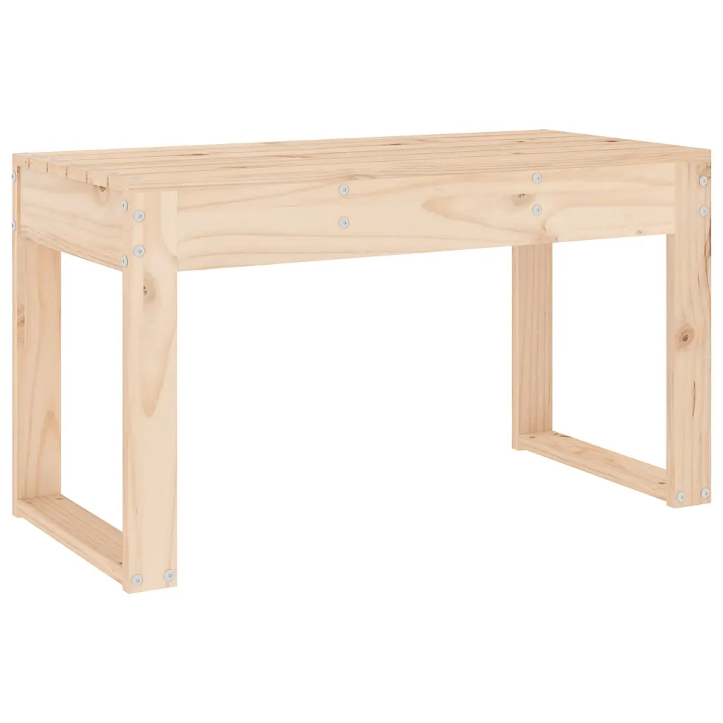 Panca da Corridoio-Sgabello-Panca da esterno 80x38x45 cm in Legno Massello di Pino