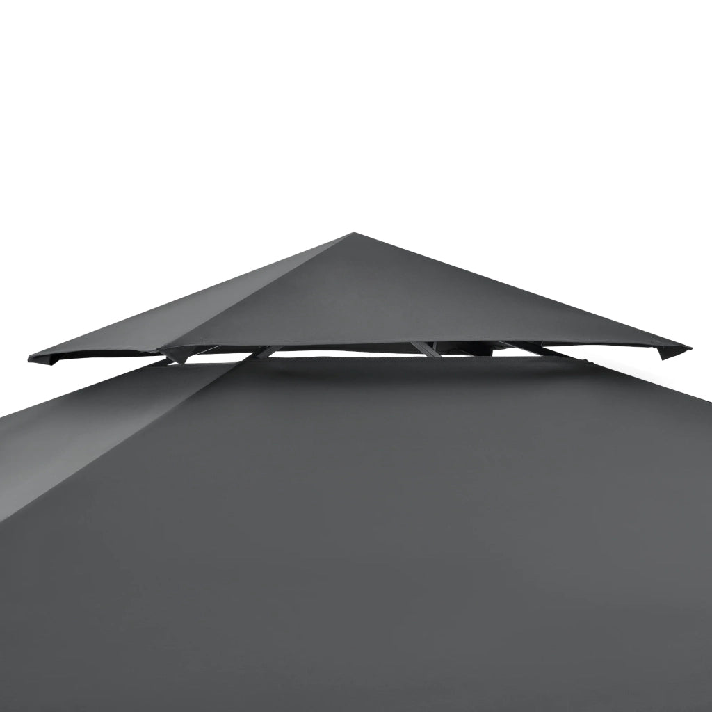 Gazebo per barbecue 250 x 241 x 151 cm antracite grigio scuro 03_0008738