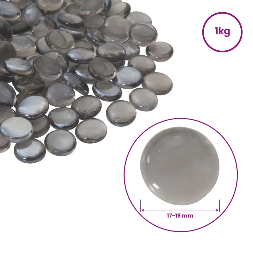 Nugget di vetro 17-19 mm Grigio viola Vetro 42041591