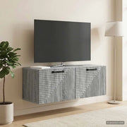 Mobile Porta TV da Muro Grigio Sonoma 78,5 x 31 x 30 cm 898721