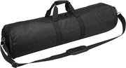 Tas per stativi - Nylon Heavy Duty - Con cinturino regolabile - Per attrezzature di supporto e diffusori - Nero - 19.7 pollici - Tas di protezione per attrezzature di supporto con maniglie