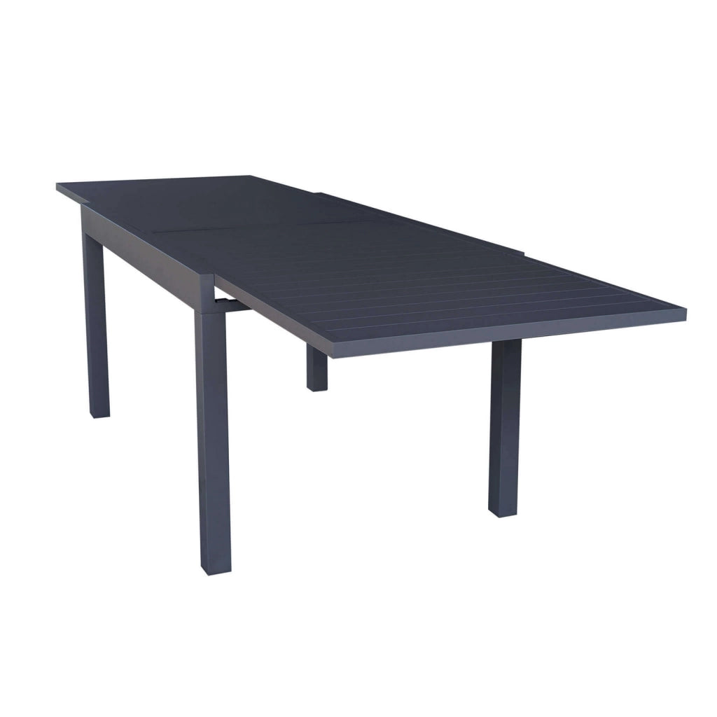 Tavolo allungabile in alluminio 135/270x90x75h cm colore Antracite mod. Hawaii