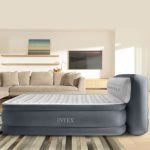MATERASSO MATRIMONIALE AIRBED CASA 'ULTRA PLUSH HEADBOARD' cm 152 x 236 x 86  - INTEX