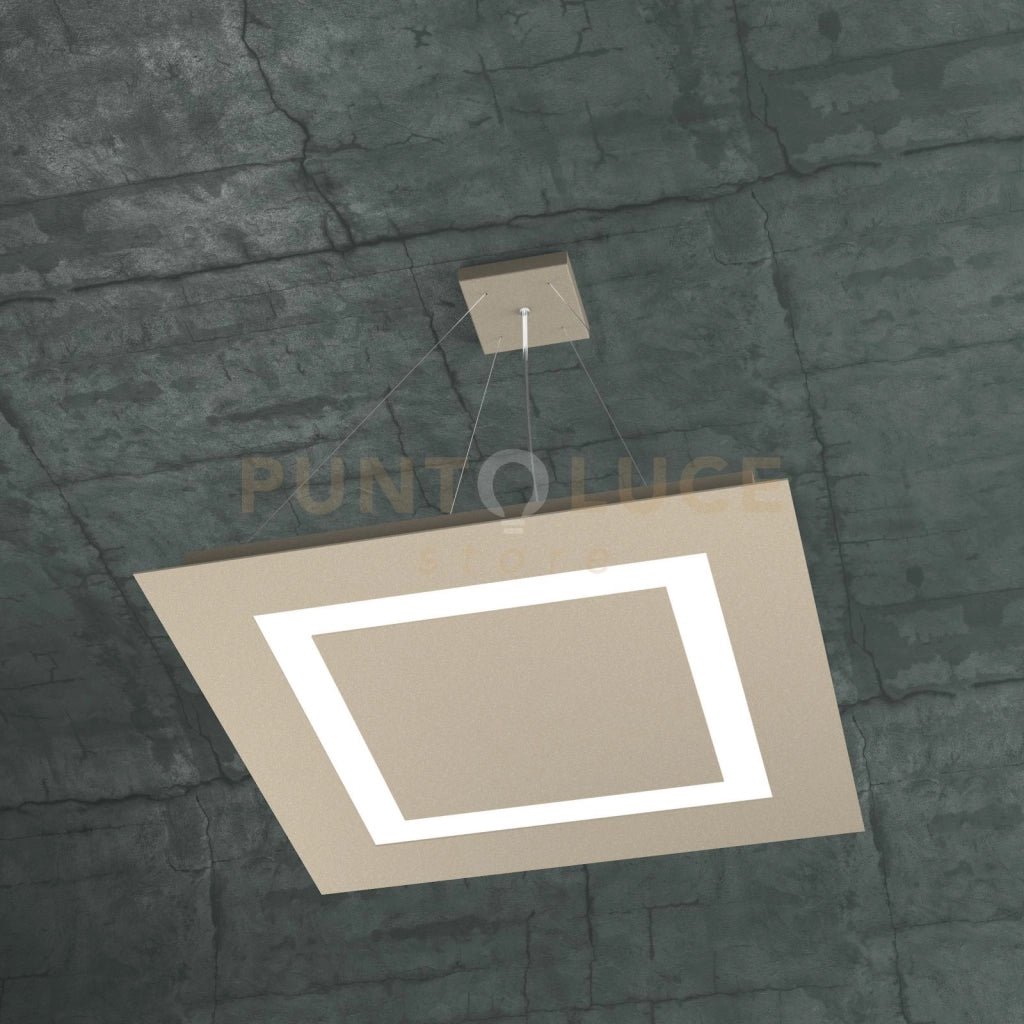 CARPET SOSPENSIONE 60X60 4+1 LUCI BIEMISSIONE SABBIA 1137-S60+1-SA