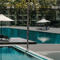 Doccia da Giardino con Soffione e Doccetta Arkema Diamond Inox I345