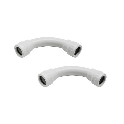 2 PZ CURVA A 90° IP65 PER TUBO RIGIDO D. 20