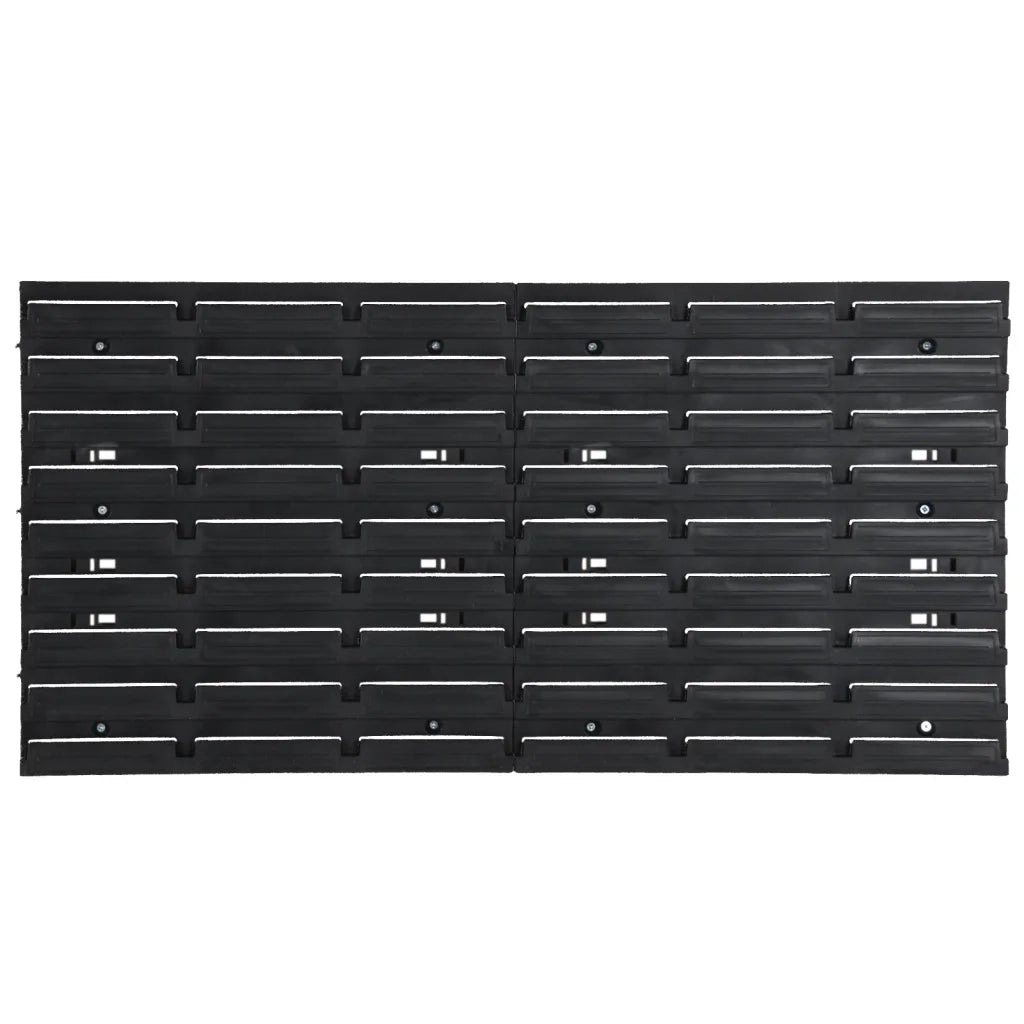 Set da Officina 35 pz Rosso e Nero 77x39 cm in Polipropilene 152205