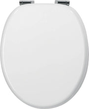 wc-bril con design in legno con chiusura lenta Soft Close Woody Lux