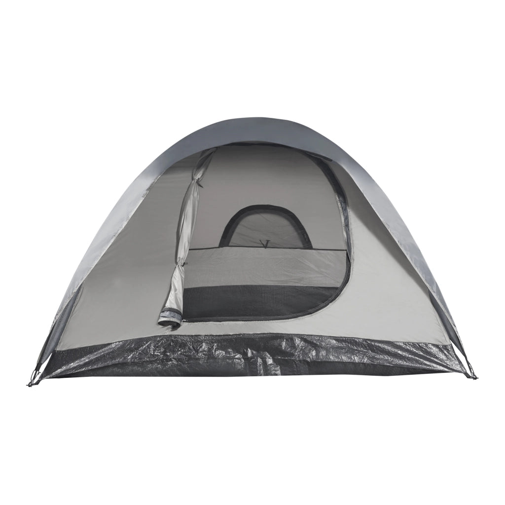 Tenda da Campeggio Bergeijk per 2-3 Persone 213 x 213 x 130 cm Grigio pro.tec