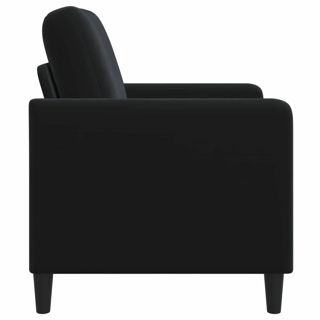 Divano con Storage Nero 72 x 78 x 87 cm Poliestere 42036883