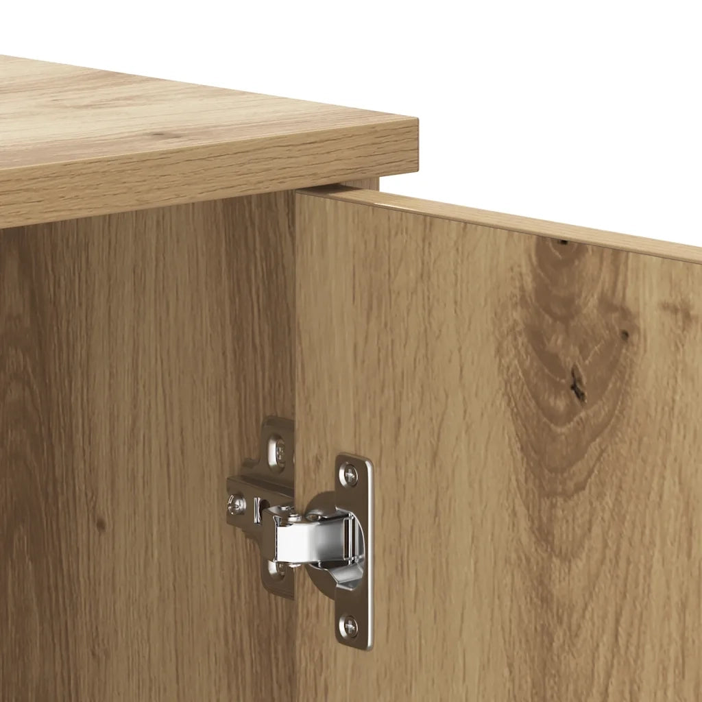 Credenza Rovere Artigianale 80x36x75 cm in Truciolato