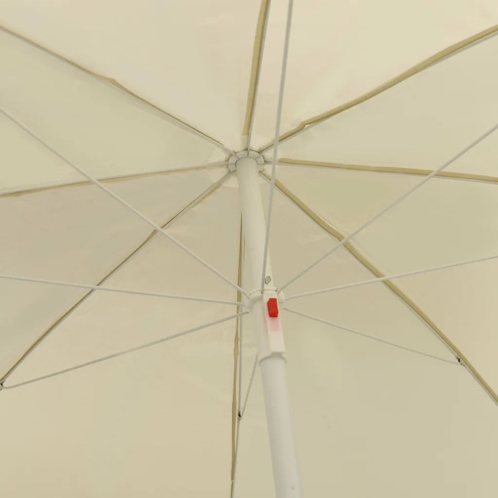 Ombrellone da Spiaggia Giallo Sabbia 300 cm 314707