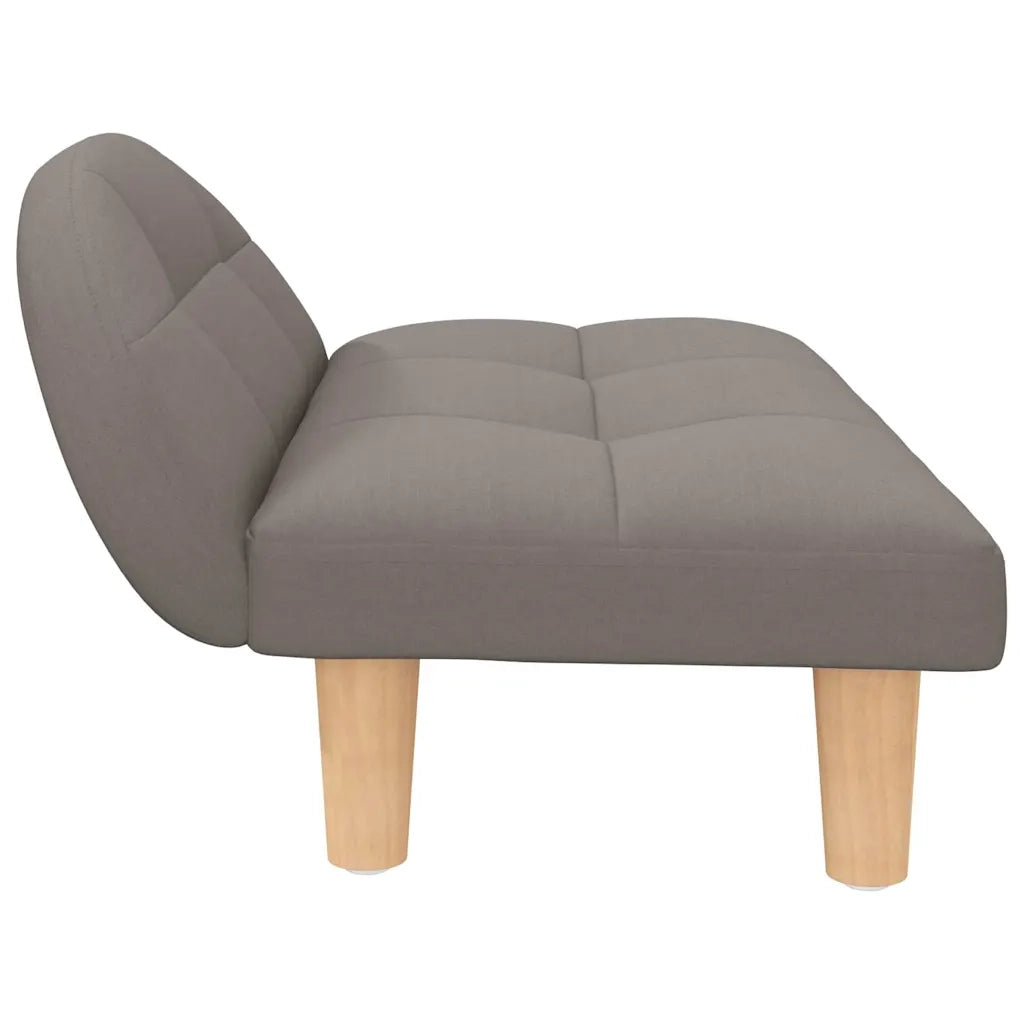 Lettino per Cani Tortora 70x52x30 cm in Tessuto 171936