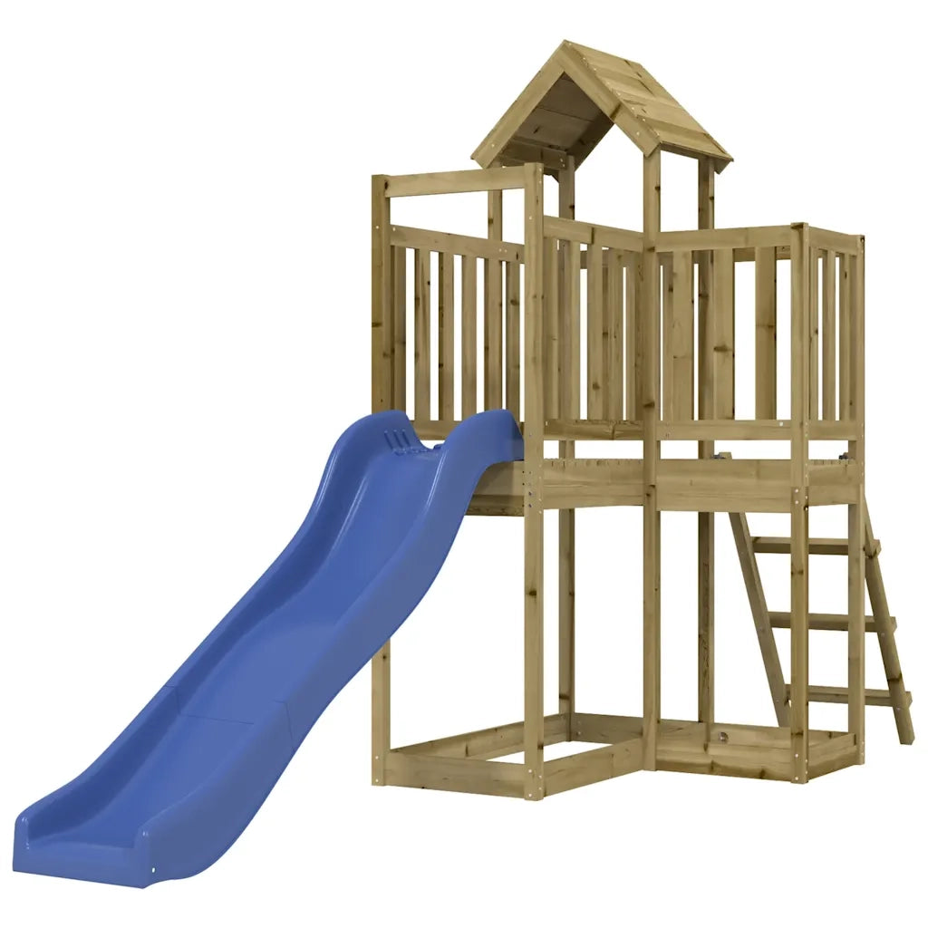 Set da Gioco da Esterno in Legno di Pino Impregnato 3155830