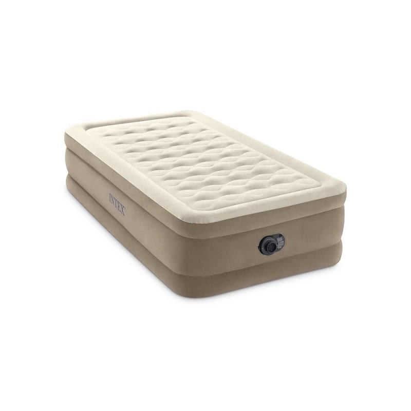 Intex Materasso Singolo Ultra Plush Dura Beam Con Tecnologia Fiber-Tech Con Po