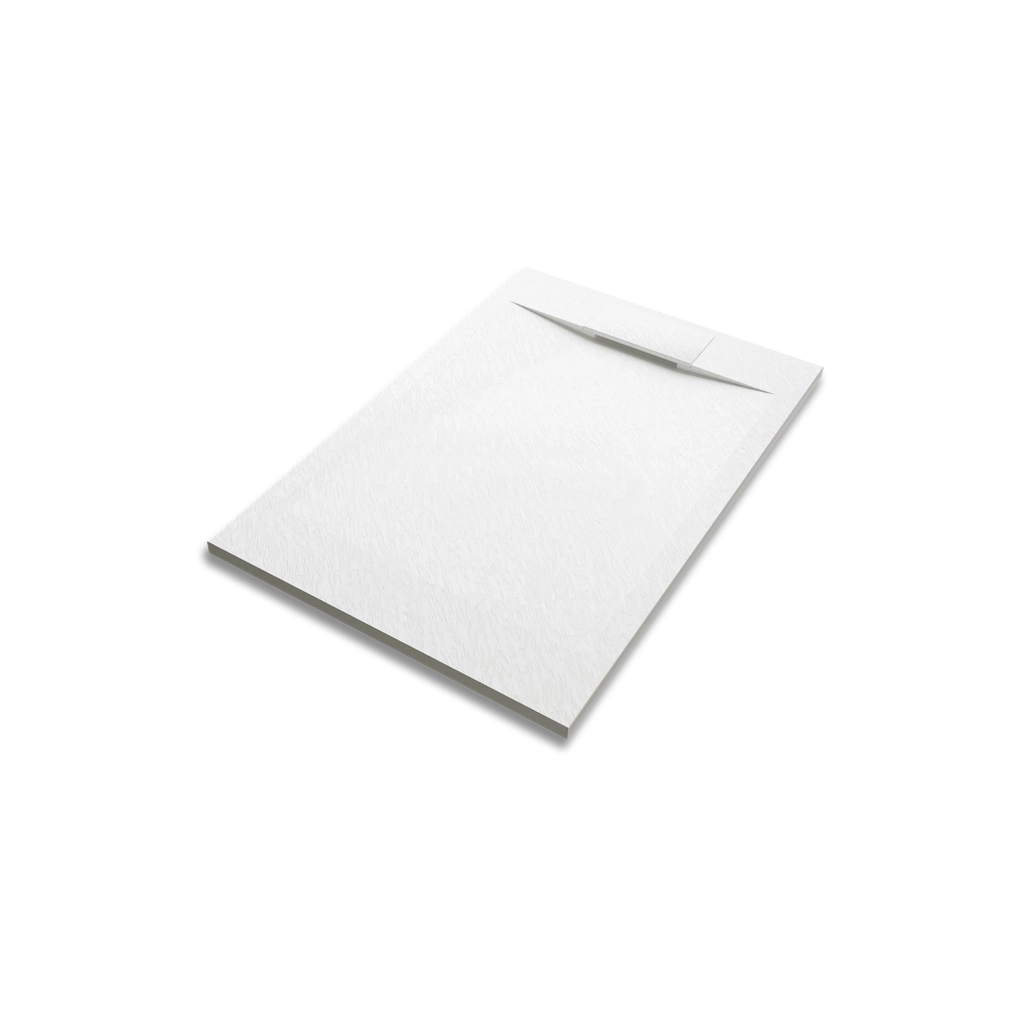 Piatto doccia 70x120 effetto pietra colore bianco | Cosmos