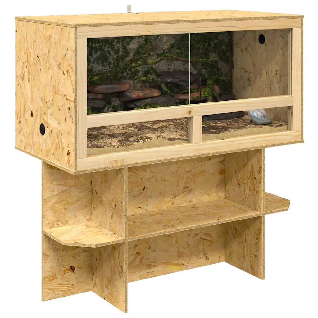 Terrario Marrone 100 x 50 x 100 cm OSB CFW3666555