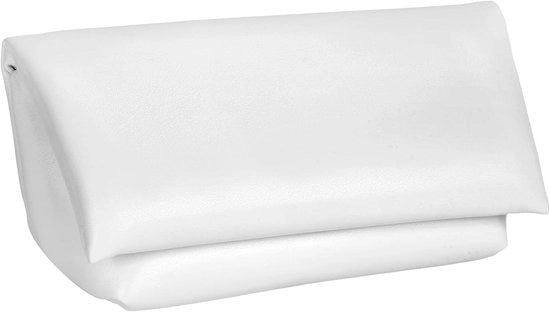 Sacco per occhiali da sole con grande montatura - Borsa - Compatibile con diverse occhiali da sole - Bianco