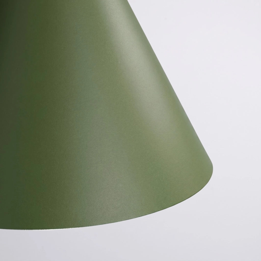Lampada a sospensione NOX 40 verde oliva