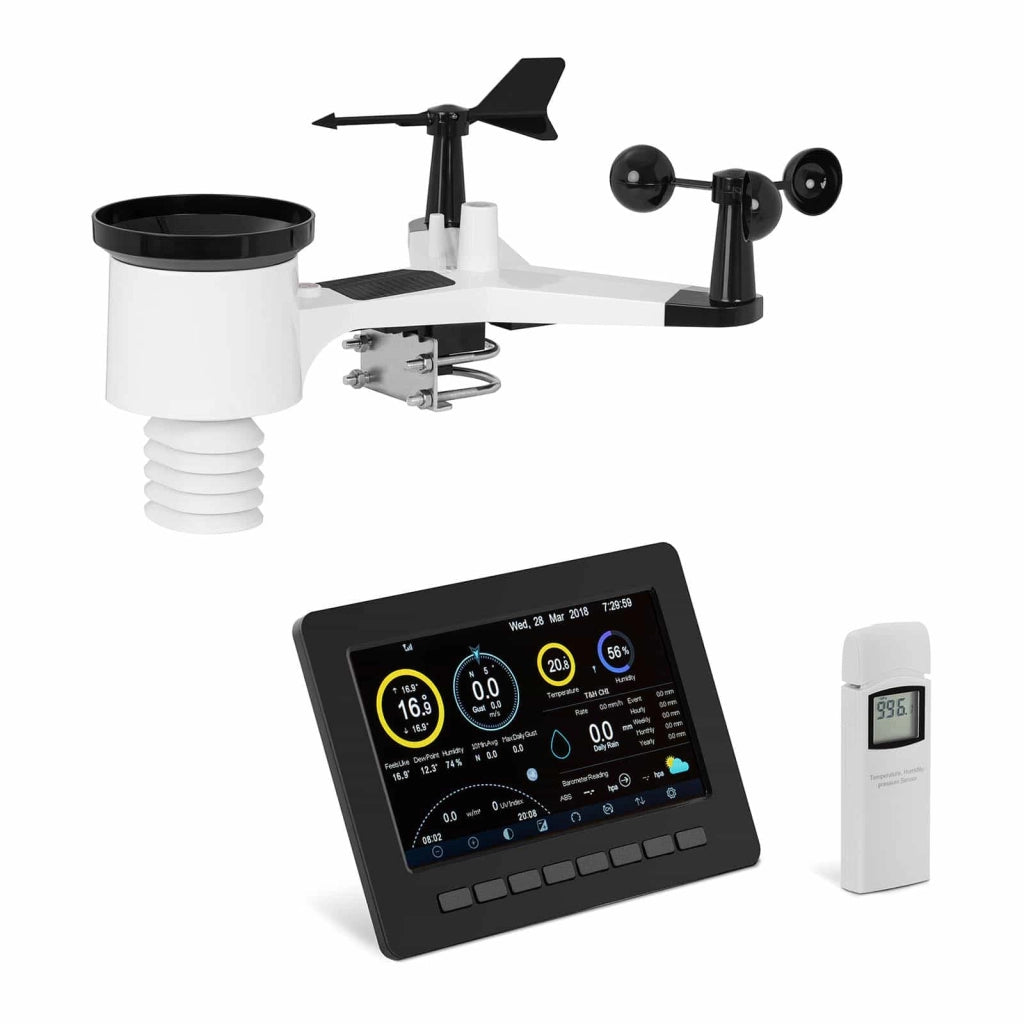 Stazione meteo connessa - LCD - 7" - USB - Sensore interno 14_0005532
