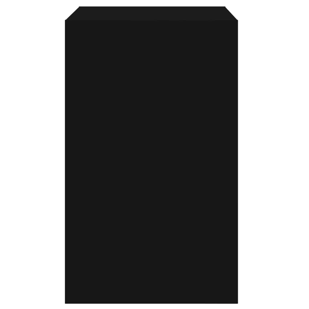 Scarpiera mobile contenitore per scarpe mobile per ingresso/corridoio/soggiorno 60 x 42 x 69 cm legno ingegnerizzato nero 02_0022006