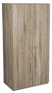 Mobiile 2 Ante 7 Ripiani 55x34x112 cm in PB Sonoma