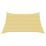 Telo Ombra Giallo e Bianco 3 / 4 x 2 m HDPE