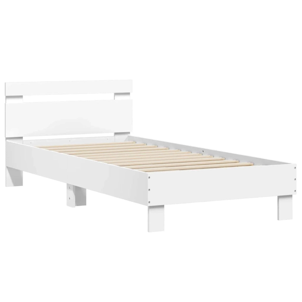 Struttura letto con testata Bianco 80 x 200 cm 8009011