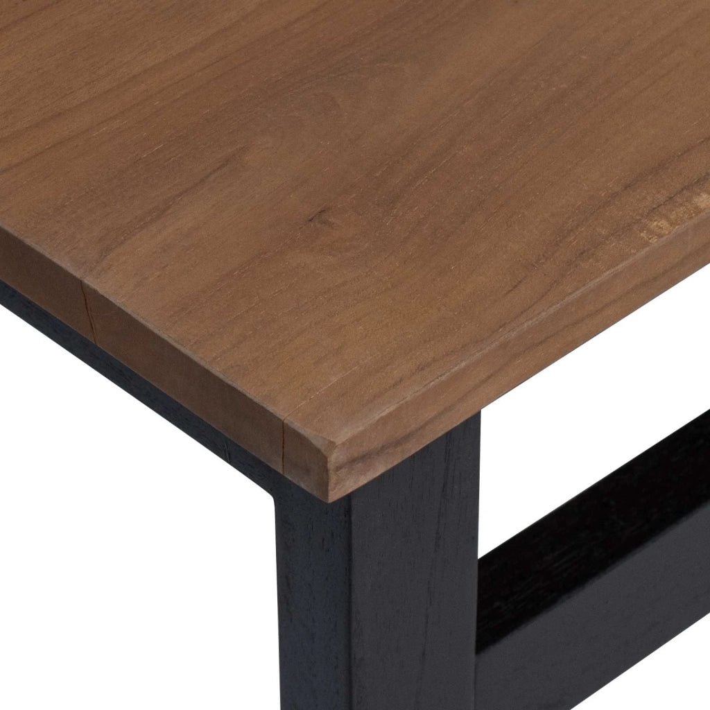 Scrivania Naturale Legno di teak solido 100 x 45 x 75cm 42026899