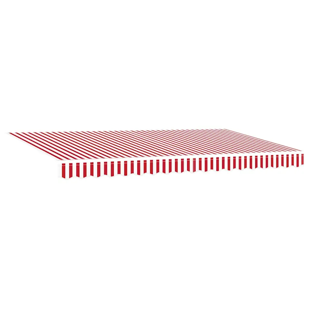 Telo di ricambio per tenda da sole Rosso e Bianco 4 x 2 m 42000501
