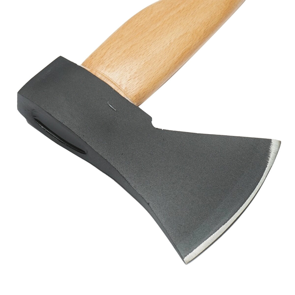 Ascia 600g Lama Acciaio Manico in Legno 370mm. Ascia da Taglio Universale con Manico in Legno, Scure Accetta Ascia Manico in Legno Lama Acciaio Breckner Germany