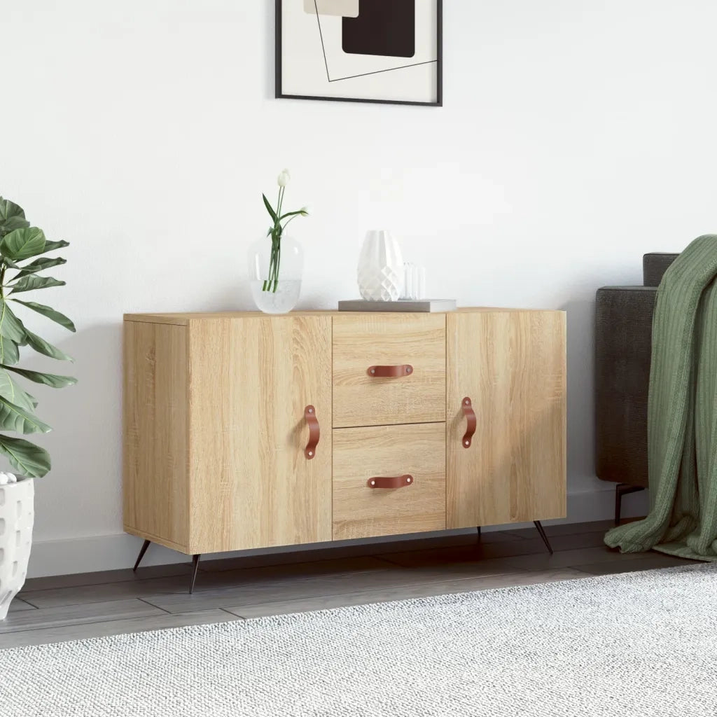 Credenza Rovere Sonoma 100x36x60 cm in Legno Multistrato 828143